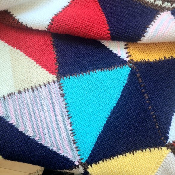 Hand made crochet throw, Afghan or blanket. - Picture 3 of 6